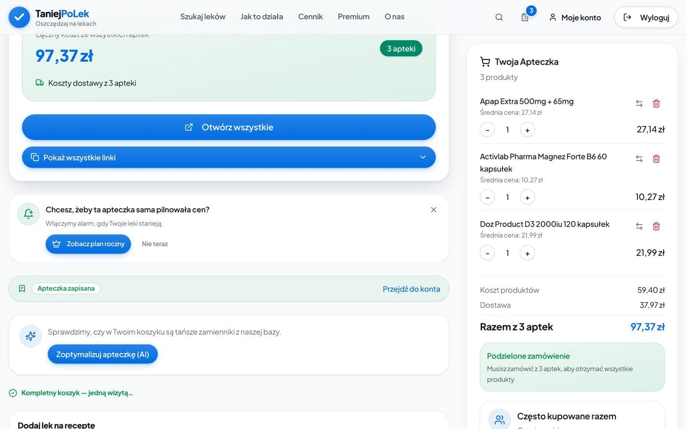 Optimiza tu cesta con IA